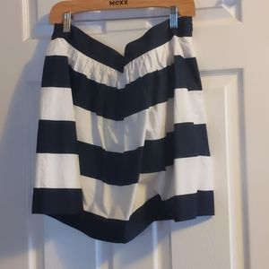 Banana republic striped skirt